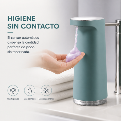 Dispensador automático de baño antiguo