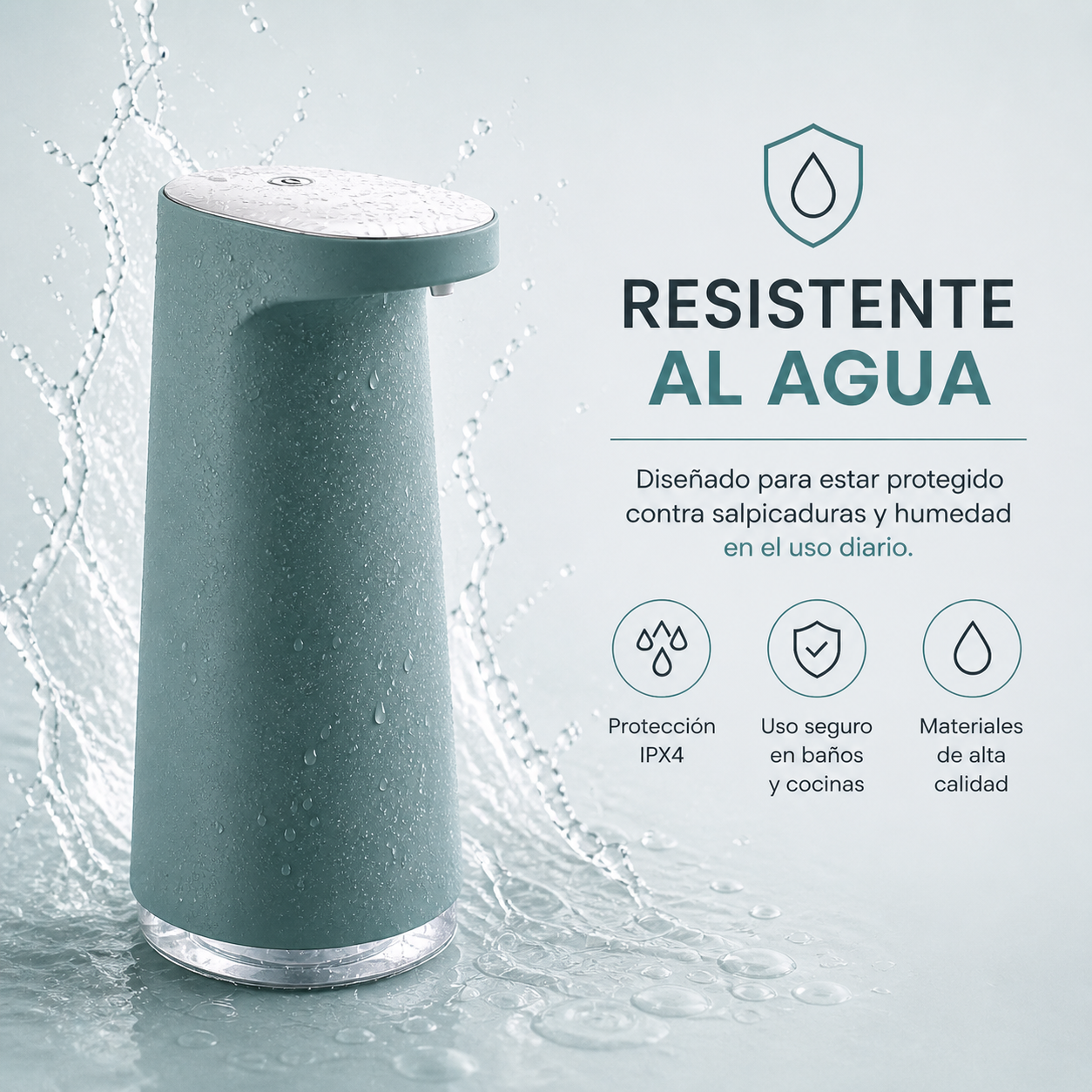 Dispensador automático de baño antiguo