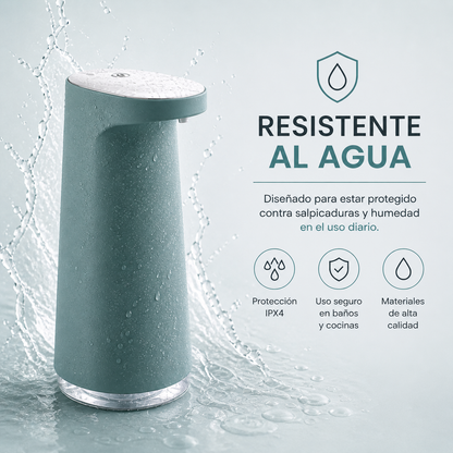 Dispensador automático de baño antiguo